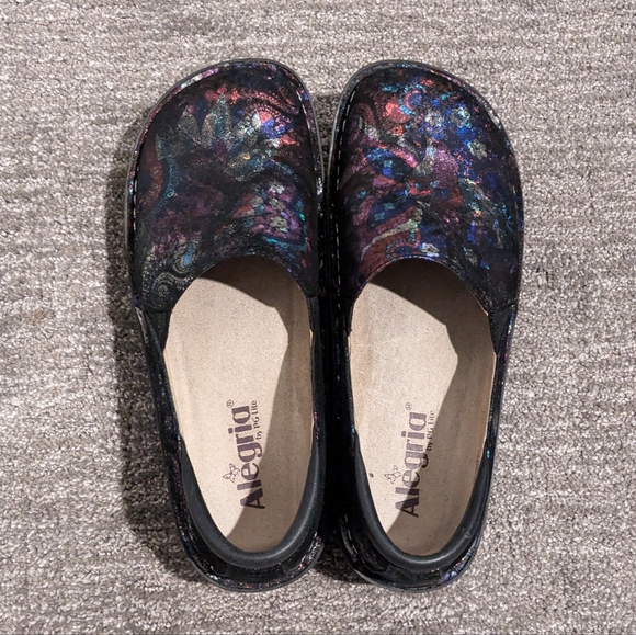 Alegria PG Lite Deb Flora Nova Leather Clogs - Picture 6 of 9